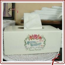 Hot style dolomite Porcelain square tissue box